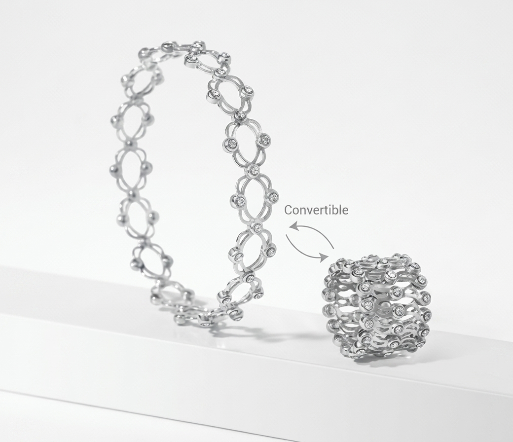 Suptle Silver Bracelet