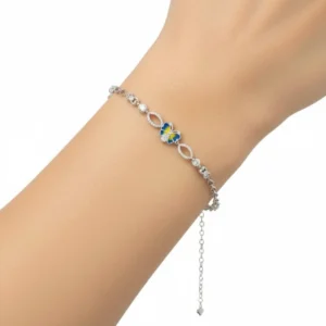 925 Butterfly Bracelet