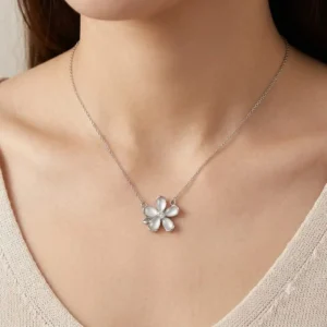 Flower Pendant Necklace